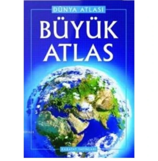 BÜYÜK ATLAS DÜNYA ATLASI KARTON KPK. KARATAY